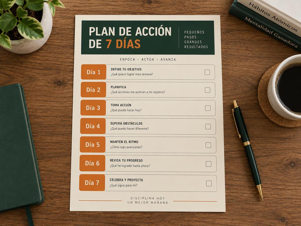 Plan de acción de 7 días